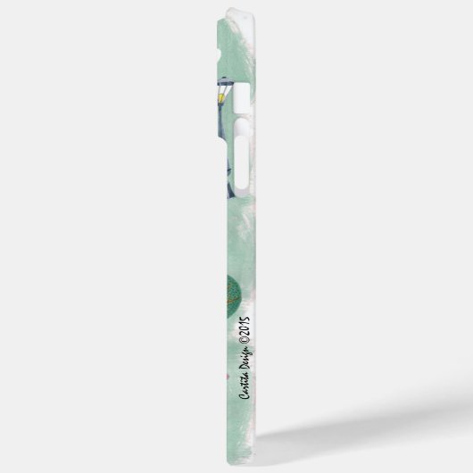 Reiseplan London Paris Case-Mate iPhone Hülle (Rückseite / Links)