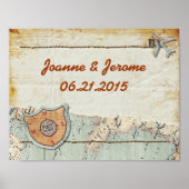 Reiseplan Party Poster (Vorne)