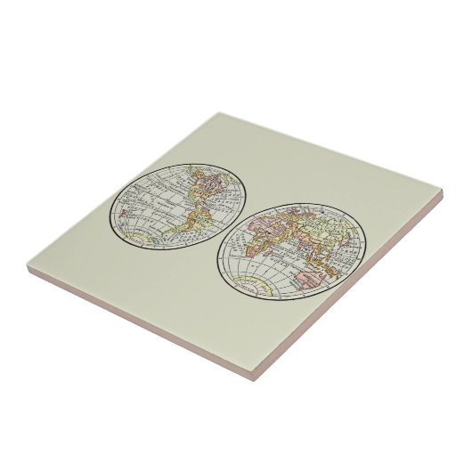 Reiseplaner Erde 1916 Welatlas Fliese (Seite)