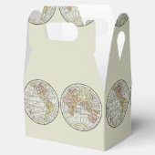 Reiseplaner Erde 1916 Welatlas Geschenkschachtel (Geöffnet)