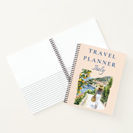 Reiseplaner Italien Notizblock (Innenseite)