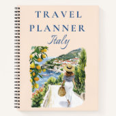Reiseplaner Italien Notizblock (Vorderseite)