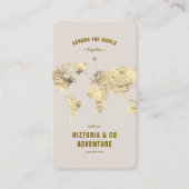 Reiseplaner Karte Reisebüro Sand (Vorderseite)