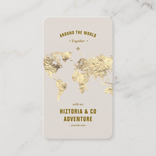 Reiseplaner Karte Reisebüro Sand (Vorderseite)