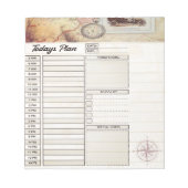 Reiseplaner Notizblock (Vorderseite)