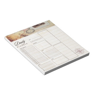 Reiseplaner Notizblock