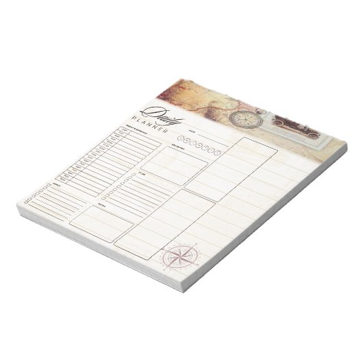 Reiseplaner Notizblock (Rotiert)