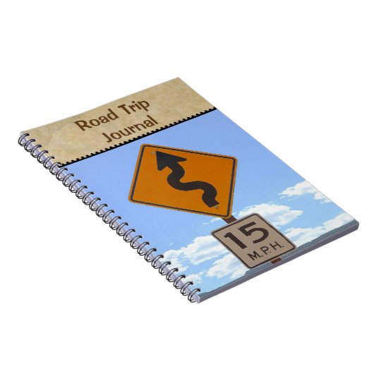 Reiseplaner / Road Trip Notebook Notizblock (Rechte Seite)