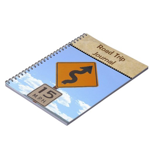 Reiseplaner / Road Trip Notebook Notizblock (Linke Seite)