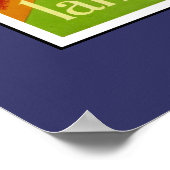 Reiseplaner Vintage Kunst Australien Poster (Ecke)