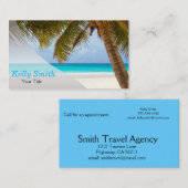 Reiseplaneragentur Visitenkarte (Vorne/Hinten)