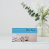 Reiseplaneragentur Visitenkarte (Stehend Vorderseite)