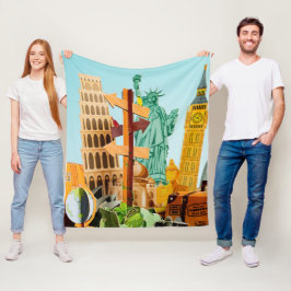 Reiseplankets Fleecedecke