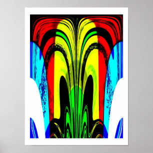 Reiseportal art poster