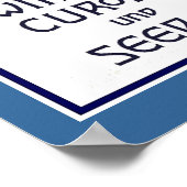 Reiseposter Vintag Abbazia Italien Poster (Ecke)