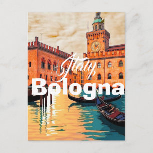 Reisepostkarte Bologna Italien, Bologna Reise Kuns Postkarte