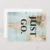 Reisepostkarte Postkarte (Vorne/Hinten)