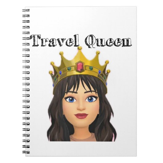 Reisequeen Notizblock (Vorderseite)