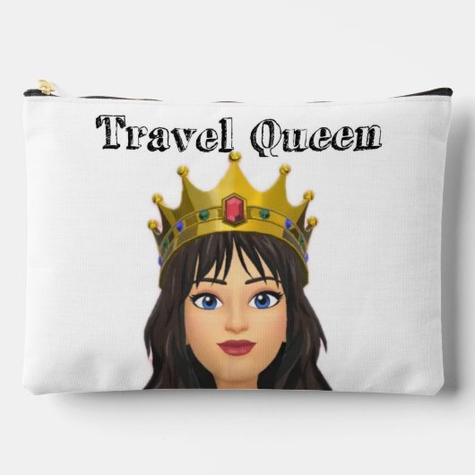 Reisequeen Toilettenbeutel Zubehörtasche (Vorderseite)