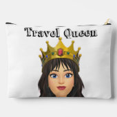 Reisequeen Toilettenbeutel Zubehörtasche (Rückseite)