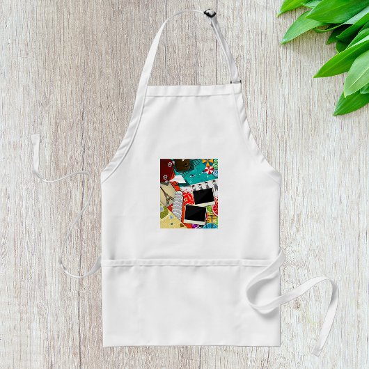 Reiserollage mit Ikonischen Sehenswürdigkeiten Url Schürze