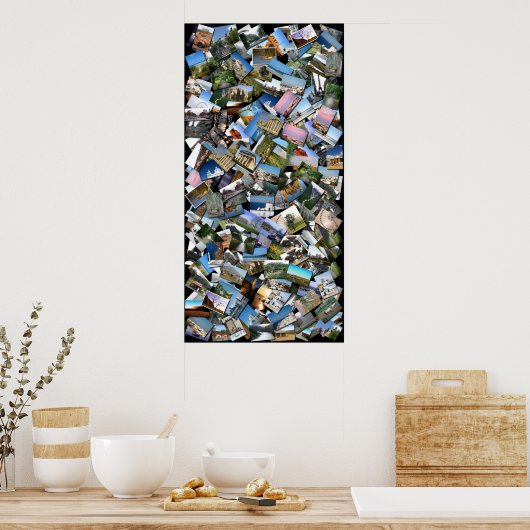 Reiserollage Poster (Küche)