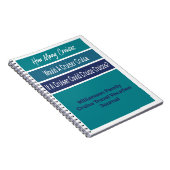 Reiseroute Adventure Family Personal Journal Notizblock (Rechte Seite)