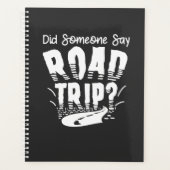 Reiseroute Geschenk Planer (Vorderseite)