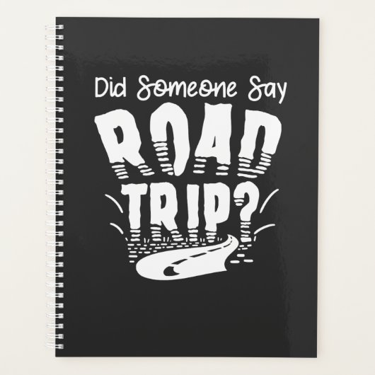 Reiseroute Geschenk Planer (Vorderseite)