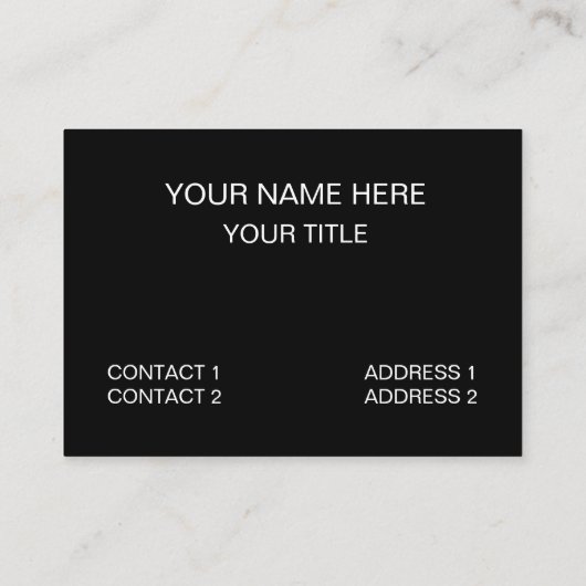 Reiseroute Visitenkarte (Rückseite)