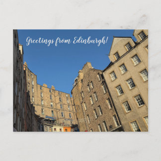 REISEROUTEN: Grüße aus Edinburgh! Postkarte