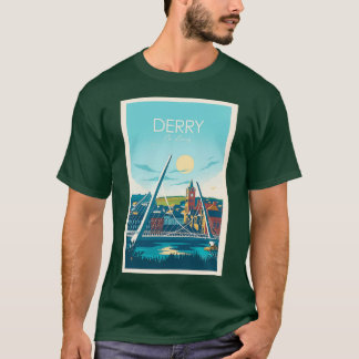 Reiserücktrittsbrücke Derry City T-Shirt