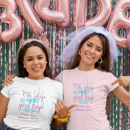 Reiseschiff für Mädchen T-Shirt