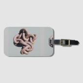 Reisesiegel für Gepäck. Gepäckanhänger (Vorderseite (Horizontal))