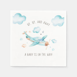 Reisespielzeug Airplane Boy Baby Showservice Serviette