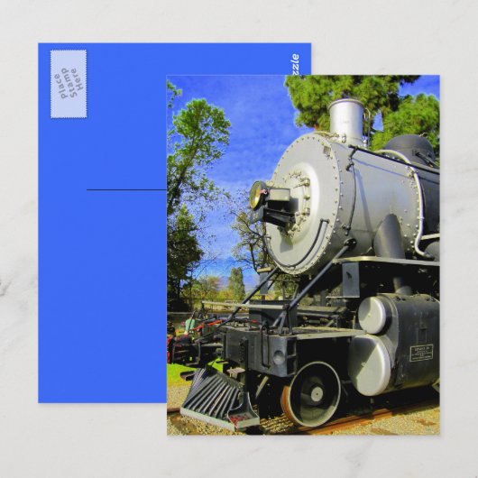 Reisestadt Postkarte (Vorne/Hinten)