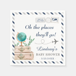 Reisestellen Sie werden die Baby-Dusche von Twin B Serviette
