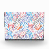 Reisesymbol Fotoblock (Vorderseite)