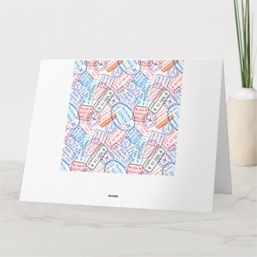 Reisesymbol Karte (Rückseite)