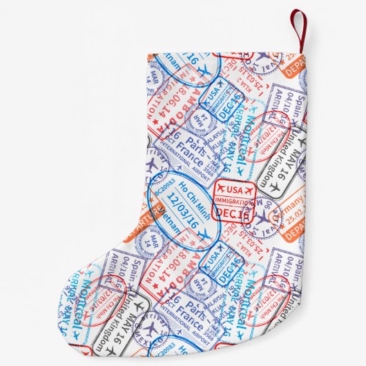 Reisesymbol Kleiner Weihnachtsstrumpf (Rückseite)