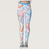 Reisesymbol Leggings (Vorderseite)