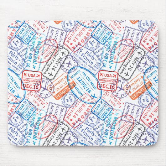 Reisesymbol Mousepad (Vorne)