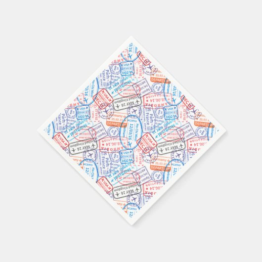 Reisesymbol Serviette (Ecke)