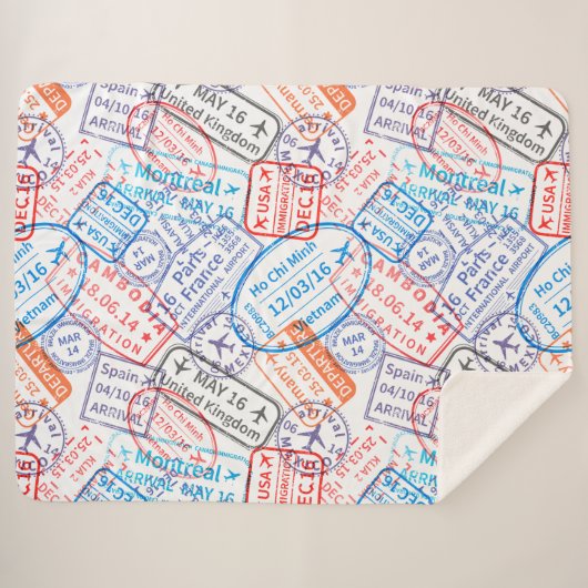 Reisesymbol Sherpadecke (Vorderseite (Horizontal))