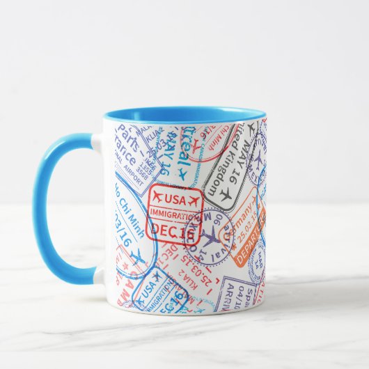 Reisesymbol Tasse (Links)