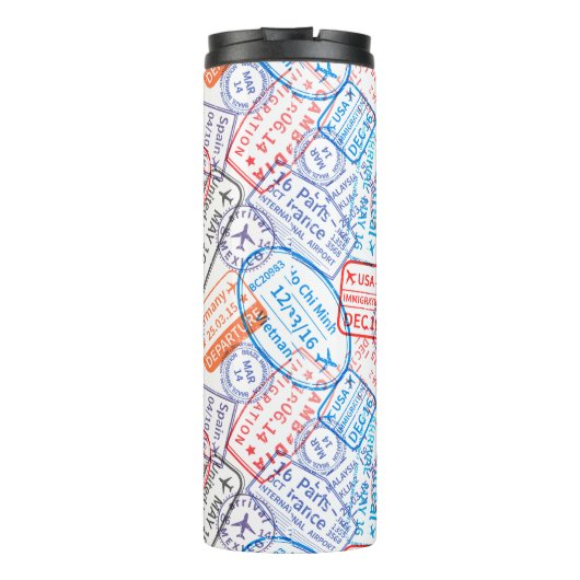 Reisesymbol Thermosbecher (Rückseite)