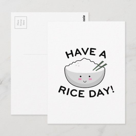 Reisetag Postkarte (Vorne/Hinten)