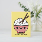 Reisetag Postkarte (Stehend Vorderseite)