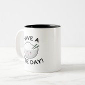 Reisetag Zweifarbige Tasse (Vorderseite Links)