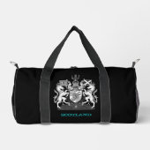 Reisetasche aus Schottland, schottisches Wappen /  Duffle Bag (Vorderseite)